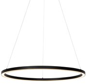 Függőlámpa fekete 80 cm beépített LED-del, 3 fokozatban szabályozható - Girello