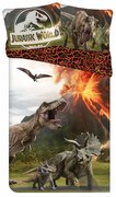 Gyerek pamut ágyneműhuzat JURASSIC WORLD színes Ágyneműhuzat mérete: 70 x 90 cm | 140 x 200 cm
