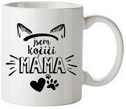 Bohemia Gifts Kerámia bögre - Macska mama vagyok,350 ml