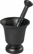 Skeppshult Tradition Öntöttvas mozsártörővel Magas 11,5 cm Fekete