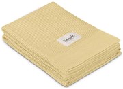 Lionelo - Bambusz takaró BAMBOO BLANKET 75x100 cm Citromsárga