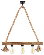 Csillár zsinóron EREBOS 3xE27/40W/230V