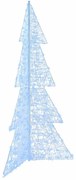 Karácsonyfa 240 LED-del Hideg Fehér 180 cm Akril