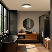 Brilagi - LED fürdőszobai mennyezeti lámpatest POOL LED/36W/230V átm. 40 cm IP54 fekete