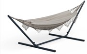 SwayStation Boho függőágy, 320 x 116 cm, időjárásálló, rozsdamentes, rozsdamentes