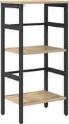 vidaXL Könyvespolc Sonoma tölgy 40 x 29,5 x 81 cm Faanyag
