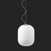 Osmont 62376 Tania L2 Hp függesztett üveglámpa rozsdamentes acél csiszolt fehér Ip