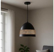 ONLI - Csillár zsinóron POLLY 1xE27/22W/230V fekete