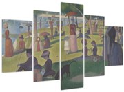 Kép - Georges Seurat, A Sunday on La Grande Jatte, reprodukciók (150x105 cm)