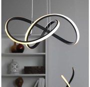 ONLI - LED Csillár zsinóron DAFNE LED/30W/230W 4000K fekete