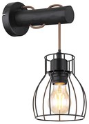 Globo 15326NWB - Fali lámpa MINA 1xE27/40W/230V