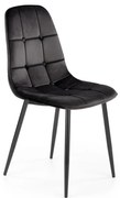 KINDREL étkezőszék, 1 db, fekete
