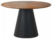 Angel II étkezőasztal, dió / fekete