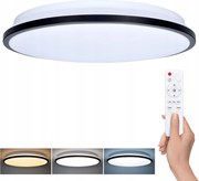 Solight Led szabályozható lámpa Jamil 48W 3360lm távirányítóval fekete