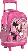 Disney Minnie Paris prémium gurulós iskolatáska, táska 44 cm