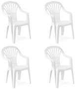 Himara Kerti szék Fehér - 4 DB O