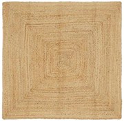 Szőnyeg Bézs 120 x 120 cm Juta