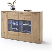 PORTLAND T05 Üveges tároló 4 ajtós 184cm