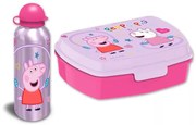Peppa malac Jump Rope szendvicsdoboz + alumínium kulacs szett