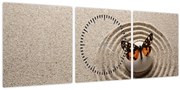 Kép - Zen kert (órával) (90x30 cm)