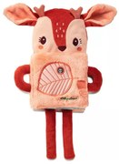 Lilliputiens - Gyermek textil világító könyv szarvas Stella