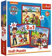 Gyermek puzzle - Paw Patrol II. - 3 az 1-ben
