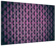 Lila textúrás kép (90x60 cm)