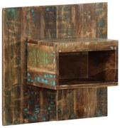 Éjjeli szekrény többszínű 50x27x50 cm fa újrahasznosított