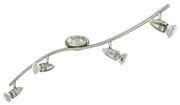 Eglo MAGNUM-LED 92644 spotlámpa, 4x3W GU10 LED, 3000K, 4x240 lm
