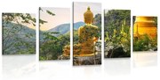 5 részes kép Buddha kilátása