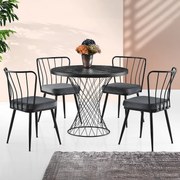 Pota Black étkezőasztal