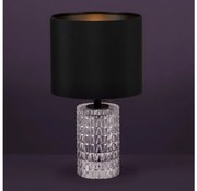 Eglo 39979 - Asztali lámpa SAPUARA 1xE27/40W/230V fekete