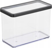 Rotho 2,1 literes, légmentesen záródó, grafit színű Loft tárolóedény élelmiszerekhez, száraz termékekhez