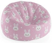 Cocoon babzsák nyuszik - gyerek, rózsaszín