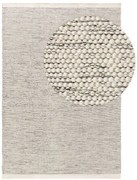 Wool Rug Rocco Beige/Black 170x240 cm