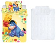 Disney Micimackó gyerek, ovis ágyneműhuzat és paplan/párna szett 100x135 cm 40x60 cm (Eeyore)