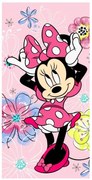 Disney Minnie Pink Bow fürdőlepedő, strand törölköző 70x140cm