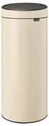Bézs acél érintésre nyíló szemetes 30 l Touch Bin – Brabantia