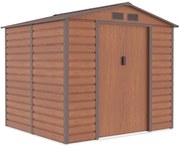 G21 GAH 407 kerti tároló 213 x 191 cm, barna