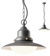 Redo 90094 - Kültéri csillár láncon ELIO 1xE27/42W/230V IP44