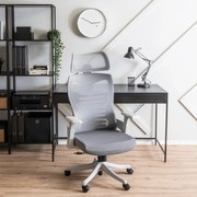 Fotel Obrotowy CARET 2 Ergonomiczny Szary