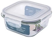 Altom Fresh üveg ételtárolódoboz műanyag tetővel - 450 ml