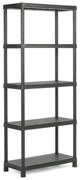 KIS-KETER Polc TRIBAC, 5 polc, 80/40 cm