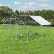 Juskys Kültéri tyúkól - 3x4x2 m