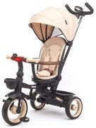 Luxus gyerek tricikli világítással Milly Mally Twinkle beige