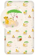 Disney Az Oroszlánkirály Trees gumis lepedő 90x200 cm