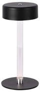 LED Dimmelhető újratölthető asztali lámpa LED/3W/5V 3000-6000K fekete