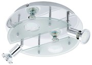 Eglo CABO 1 93085 mennyezeti spotlámpa, 4x3W GU10 LED, 3000K, 4x240 lumen