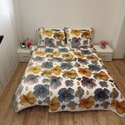 Daisy mikroplüss ágyneműhuzat 200x140cm+90x70cm TiaHome