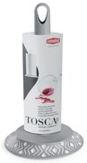 STEFANPLAST Tosca konyhai törülközőtartó, fehér/szürke